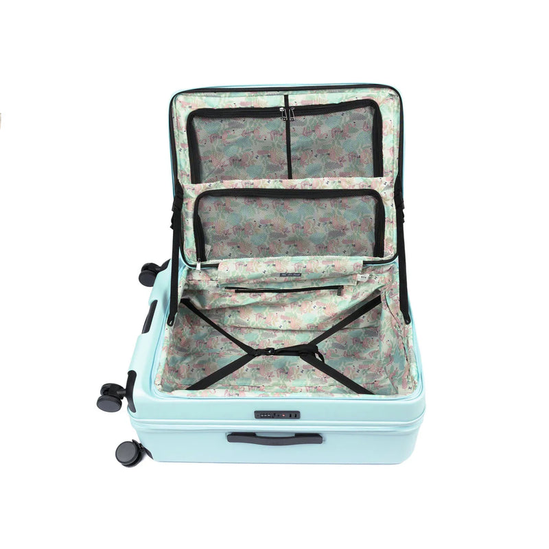 LUG - Box Truck Hard Sided Wheelie Checked Bag