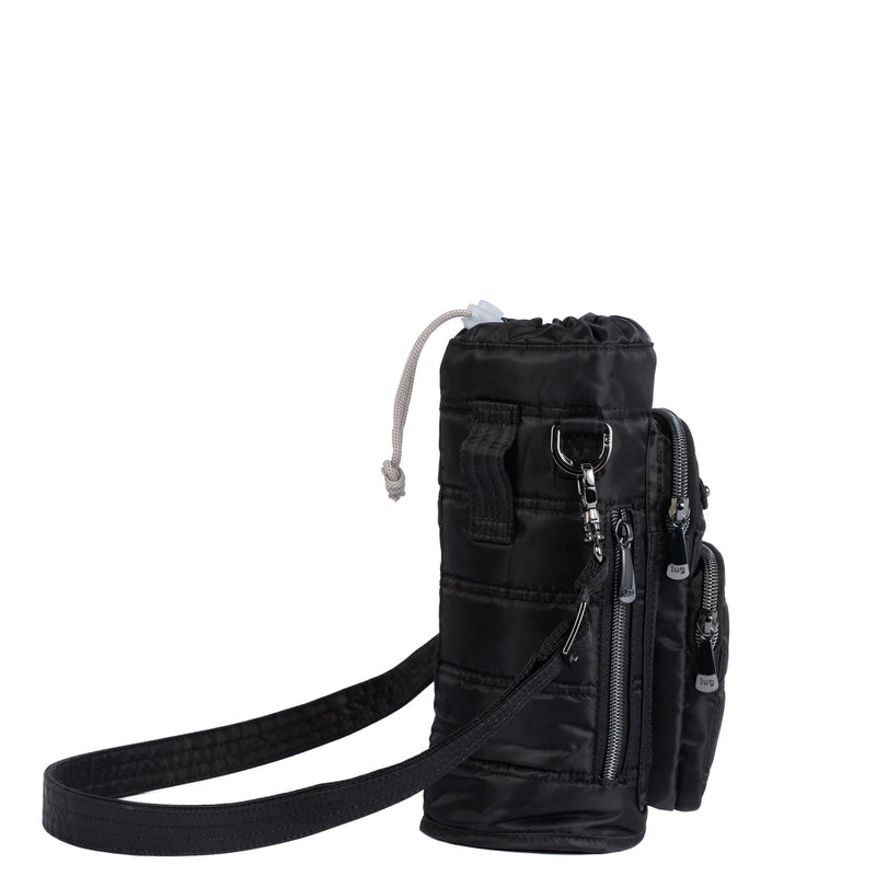 LUG - Huggie Wide Crossbody Water Bottle Holder with Charm Bar