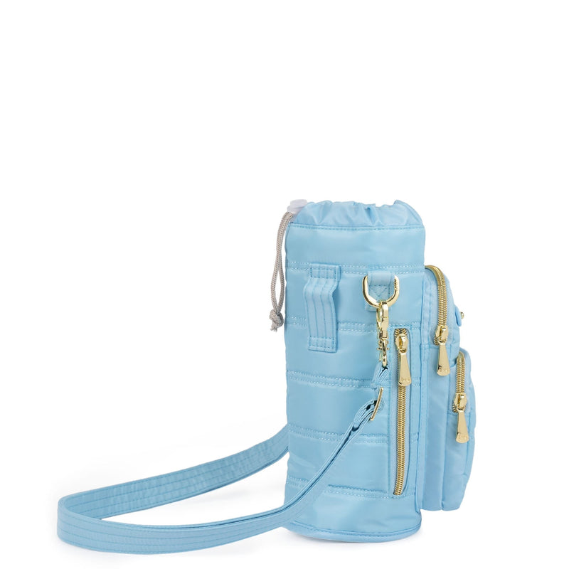 LUG - Huggie Wide Crossbody Water Bottle Holder with Charm Bar