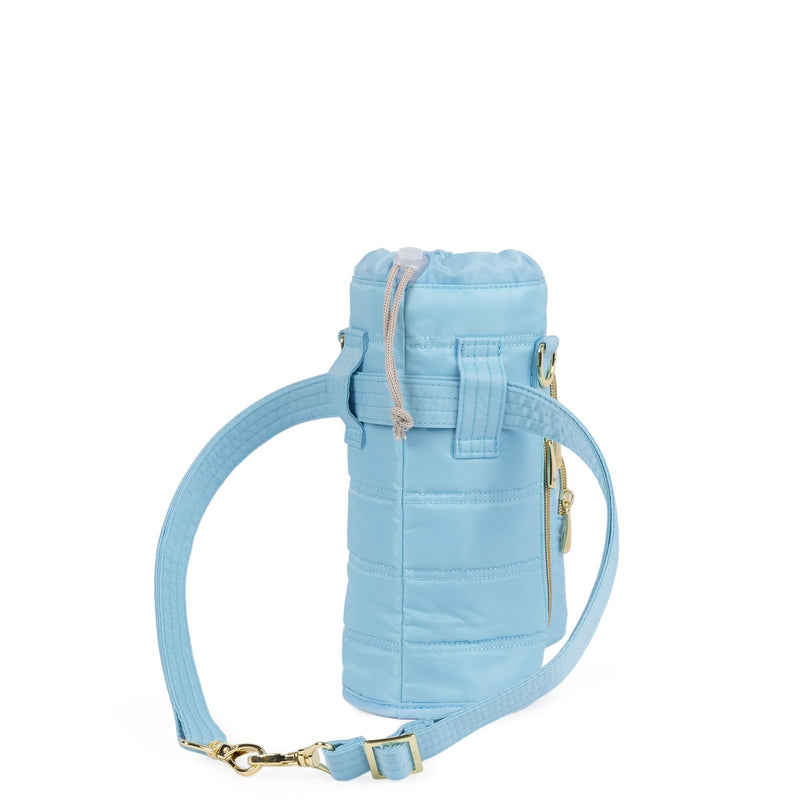 LUG - Huggie Wide Crossbody Water Bottle Holder with Charm Bar