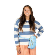 LUG - Huggie Wide Crossbody Water Bottle Holder with Charm Bar