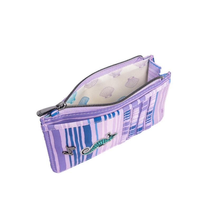 LUG - Embroidered Slide RFID Card Wallet