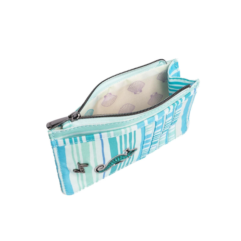 LUG - Embroidered Slide RFID Card Wallet