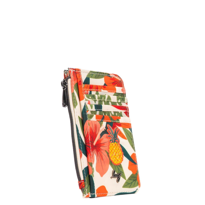 LUG - Embroidered Slide RFID Card Wallet