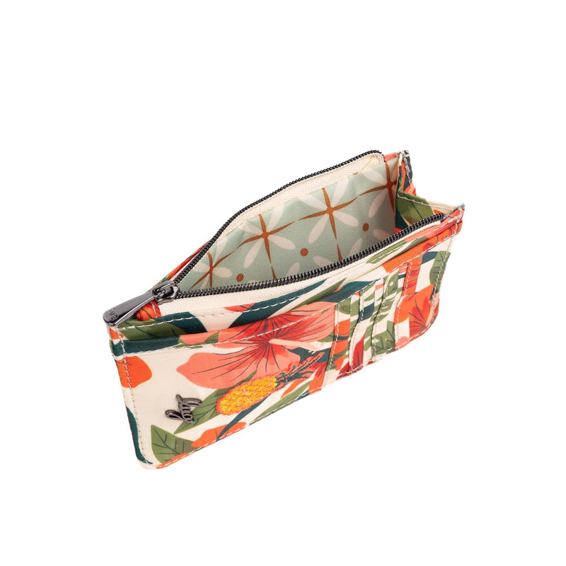 LUG - Embroidered Slide RFID Card Wallet