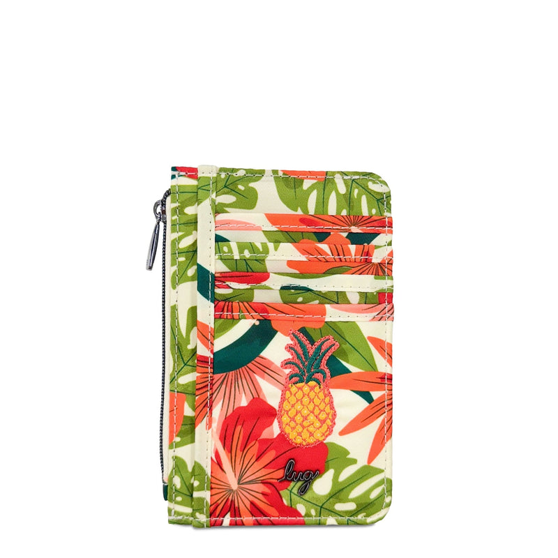 LUG - Embroidered Slide RFID Card Wallet