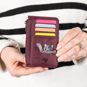 LUG - Embroidered Slide RFID Card Wallet