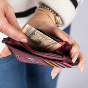 LUG - Embroidered Slide RFID Card Wallet