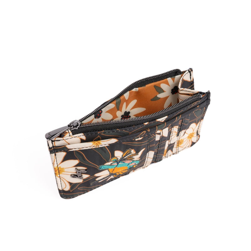 LUG - Embroidered Slide RFID Card Wallet