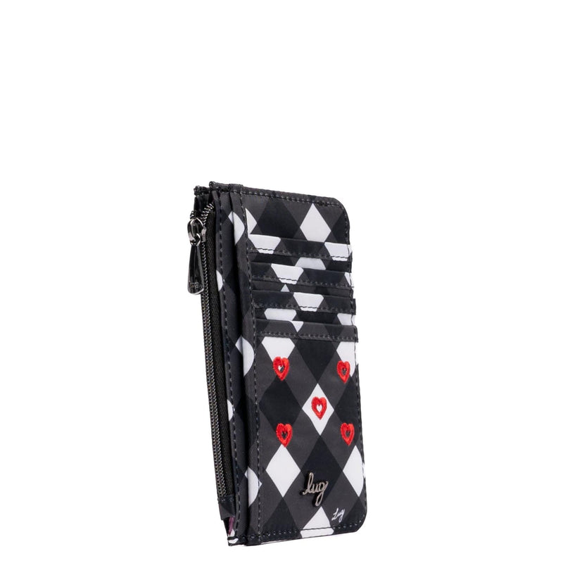 LUG - Embroidered Slide RFID Card Wallet