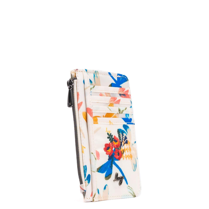 LUG - Embroidered Slide RFID Card Wallet