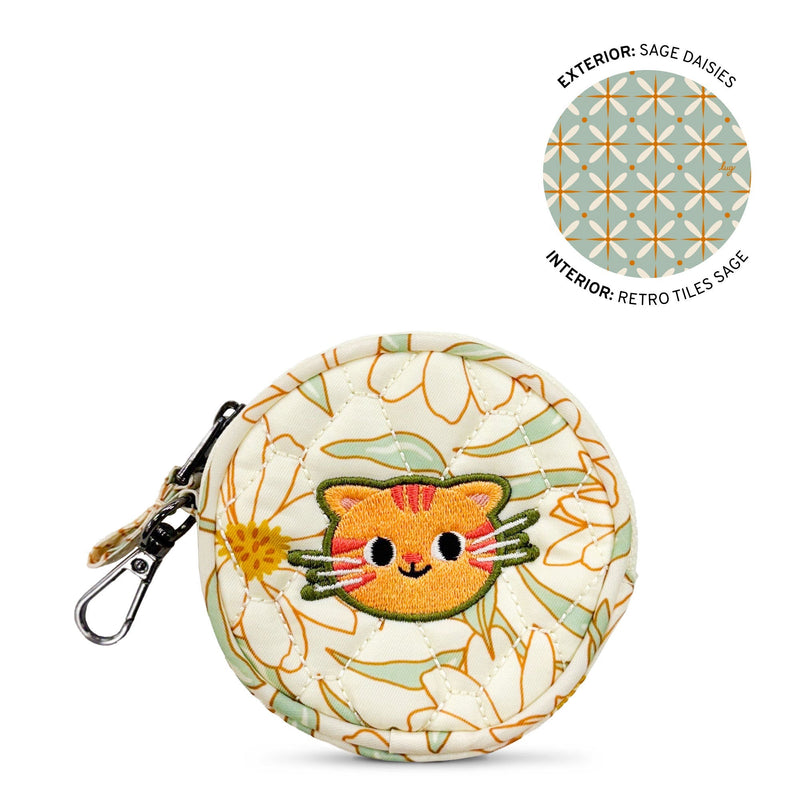 LUG - Embroidered Circle Pouch