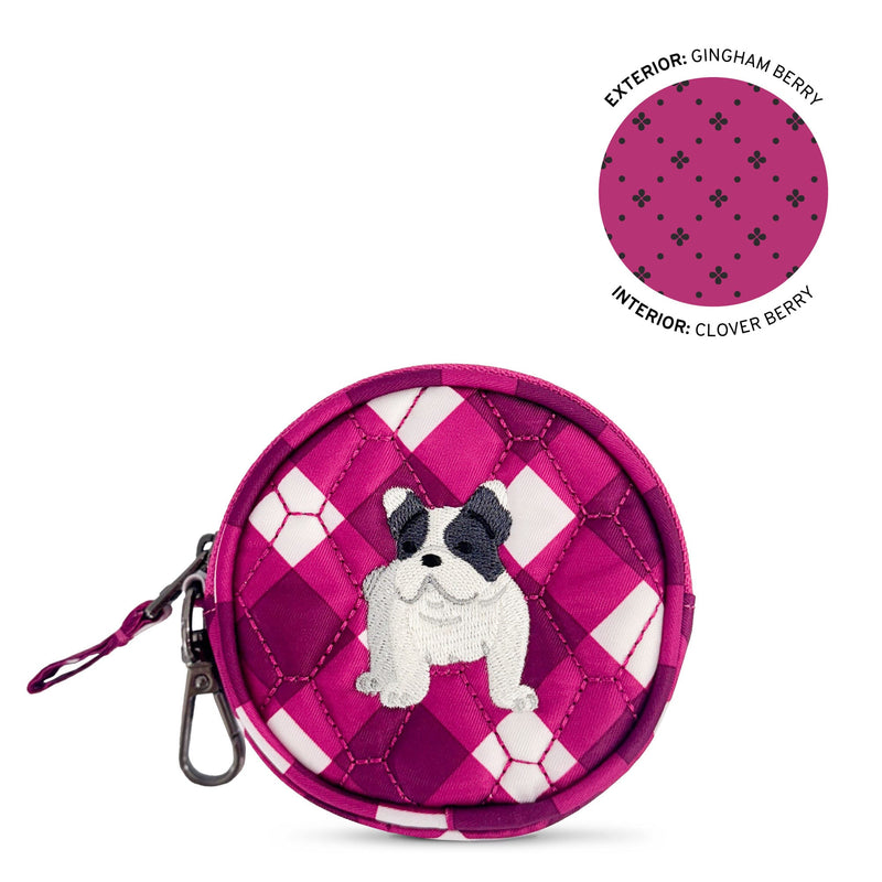 LUG - Embroidered Circle Pouch