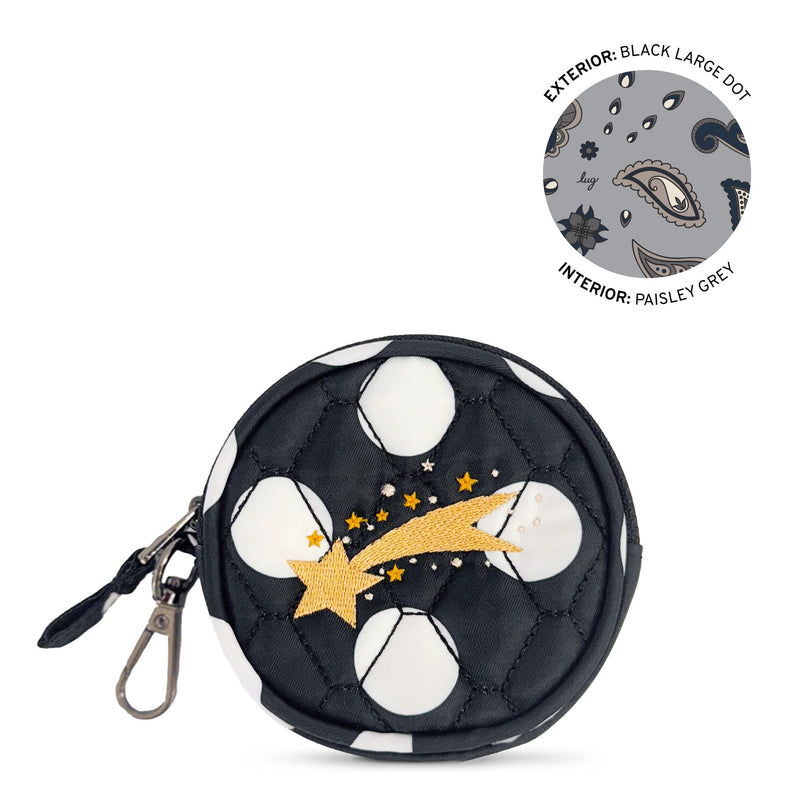 LUG - Embroidered Circle Pouch