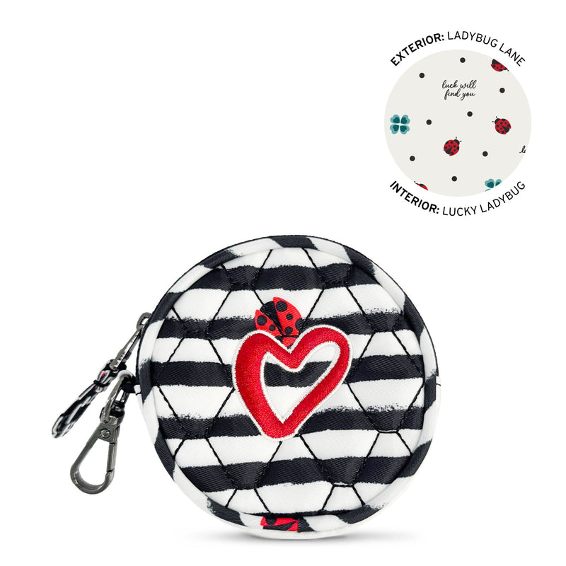 LUG - Embroidered Circle Pouch