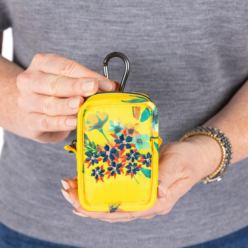 LUG - Embroidered Drizzle Zip Storage Pouch