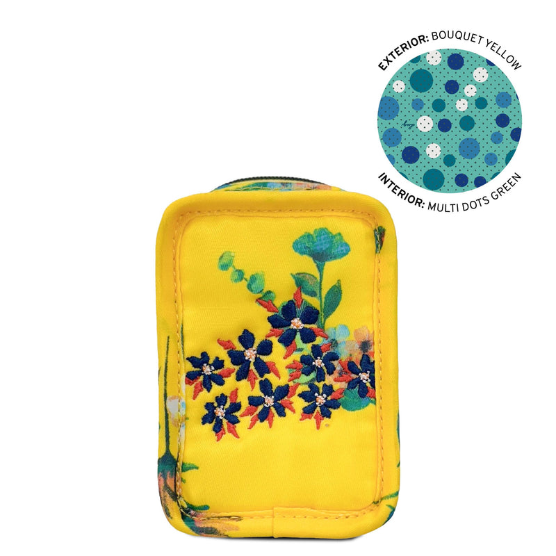 LUG - Embroidered Drizzle Zip Storage Pouch