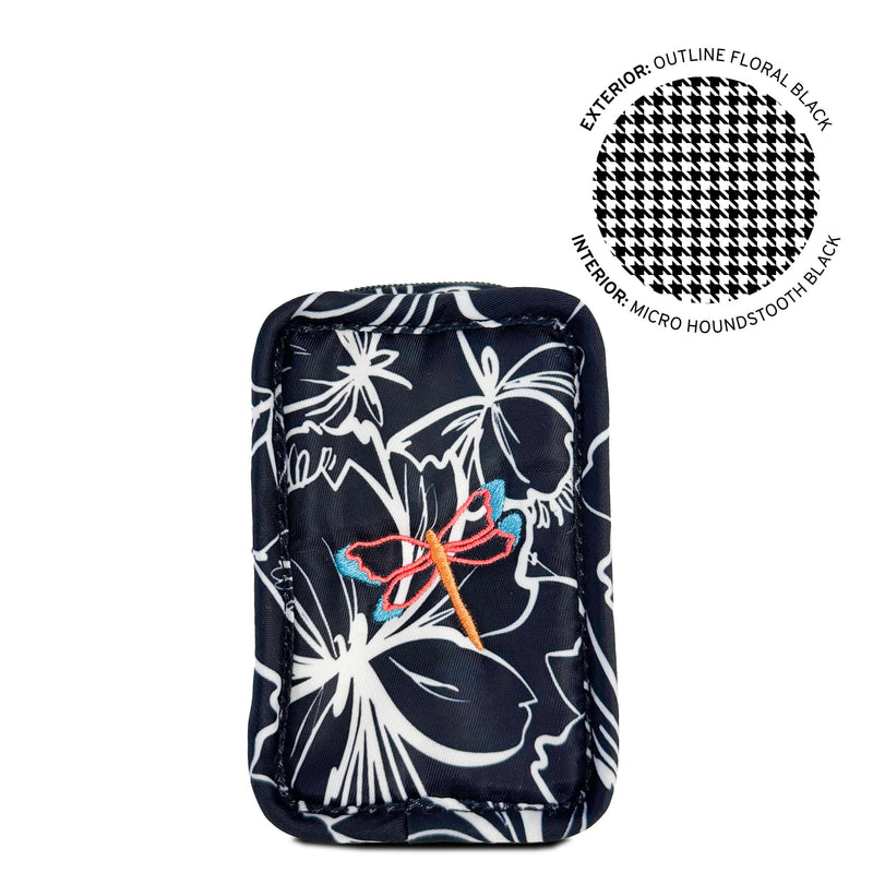 LUG - Embroidered Drizzle Zip Storage Pouch