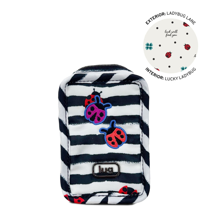 LUG - Embroidered Drizzle Zip Storage Pouch