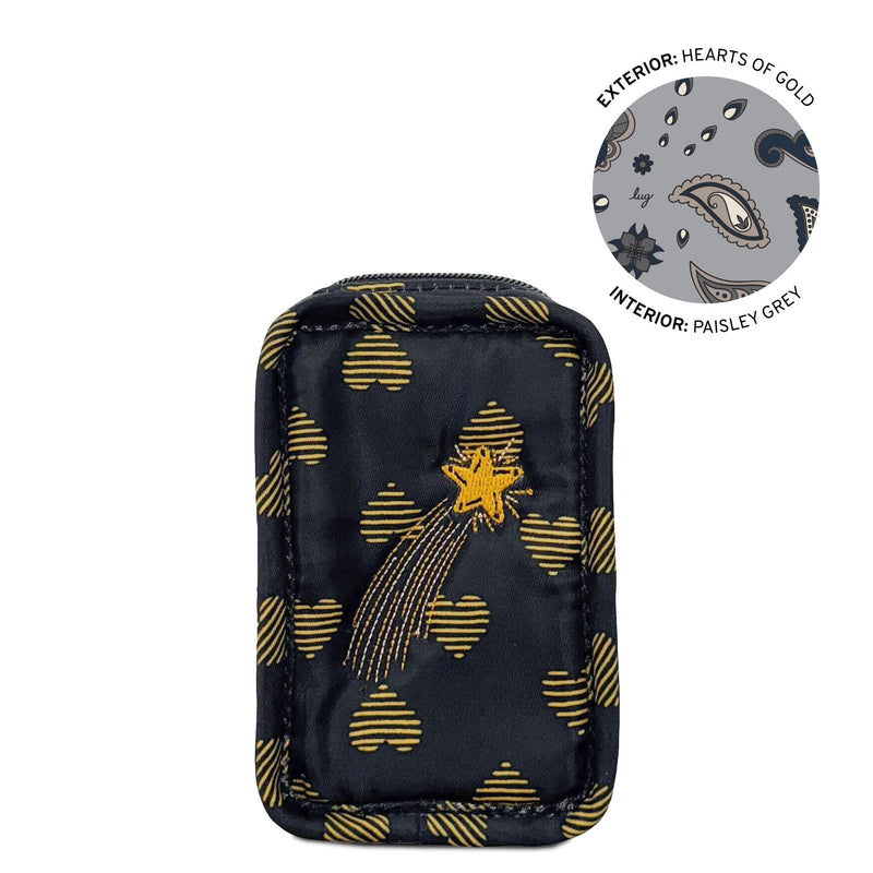 LUG - Embroidered Drizzle Zip Storage Pouch