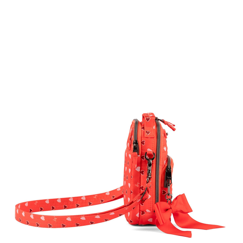 LUG - Skeeter Mini Bridge Love Convertible Crossbody with Bow