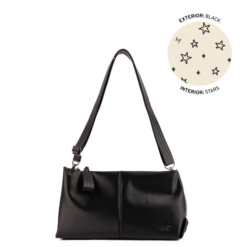 LUG - Half Plunge Satin Luxe VL Crossbody Bag