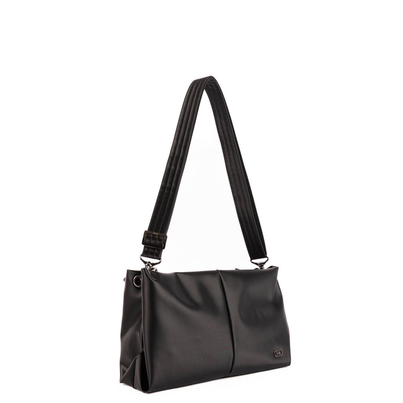 LUG - Half Plunge Satin Luxe VL Crossbody Bag