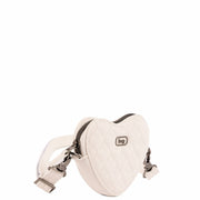LUG - Heartbeat Matte Luxe VL Mini Crossbody Bag - BUBBLE BLUE