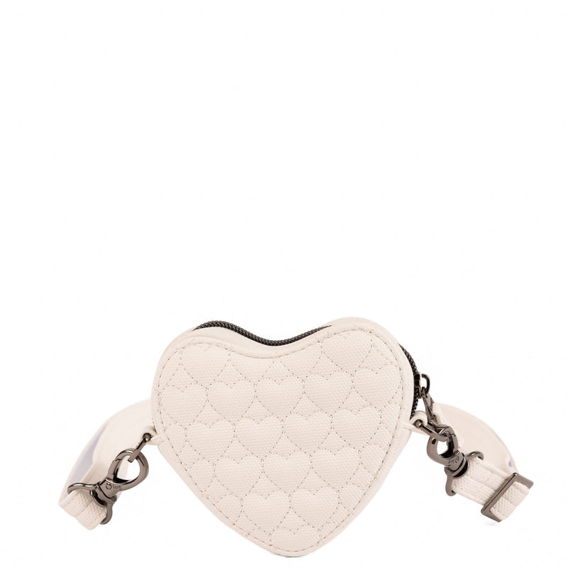 LUG - Heartbeat Matte Luxe VL Mini Crossbody Bag - BUBBLE BLUE