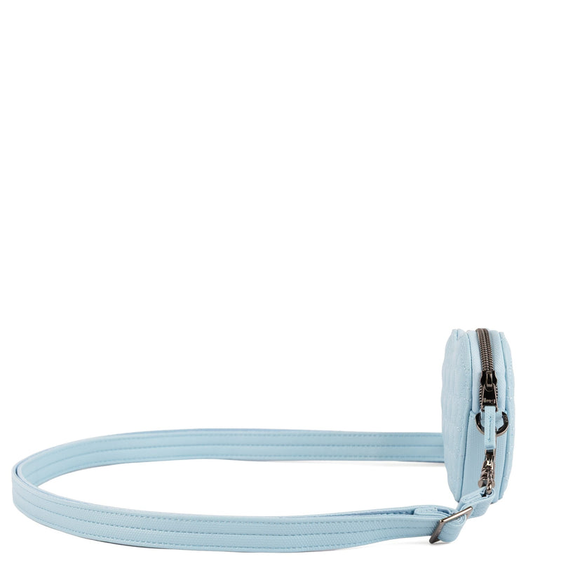 LUG - Heartbeat Matte Luxe VL Mini Crossbody Bag - BUBBLE BLUE