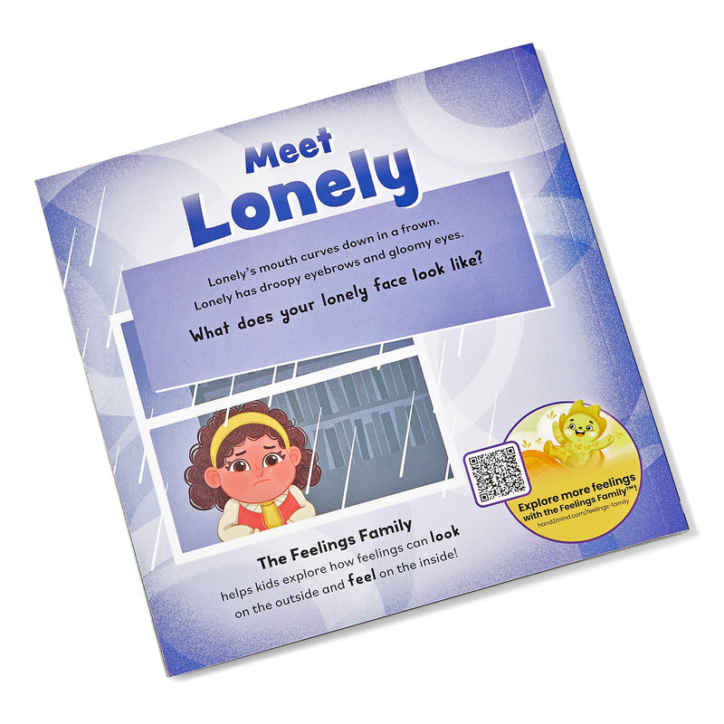 hand2mind Feelings Family Book Set - Loved, Excited, Nervous, Lonely & Frustrated - image 4