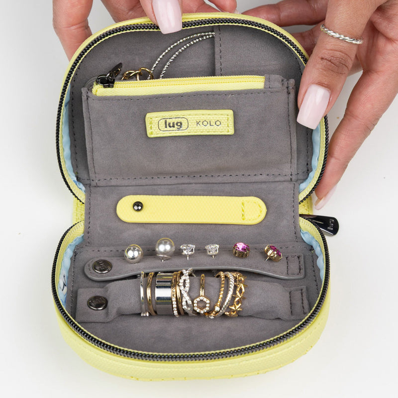 LUG - Kolo Mini Jewelry Matte Luxe VL Pouch with Charm Bar