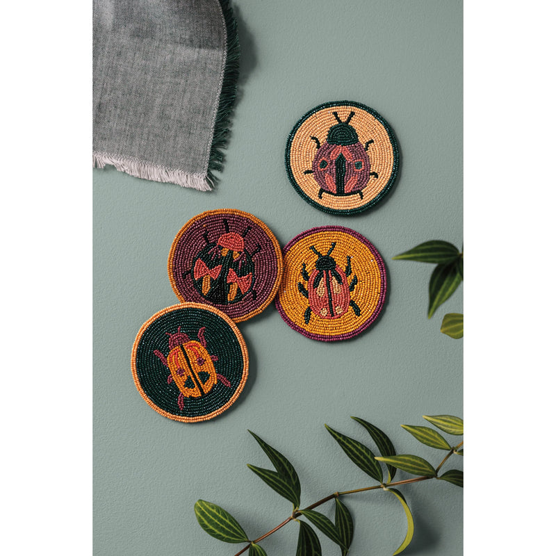 Danica Studio - Coaster Set/4 Beaded Amulet