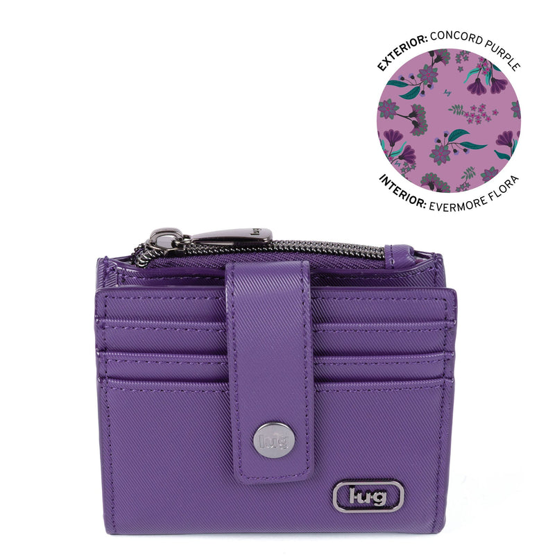 LUG - Hurdle Satin Luxe VL RFID Wallet - CONCORD PURPLE