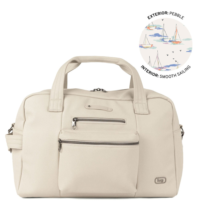 LUG - Charger Matte Luxe VL Overnight Bag with Charm Bar