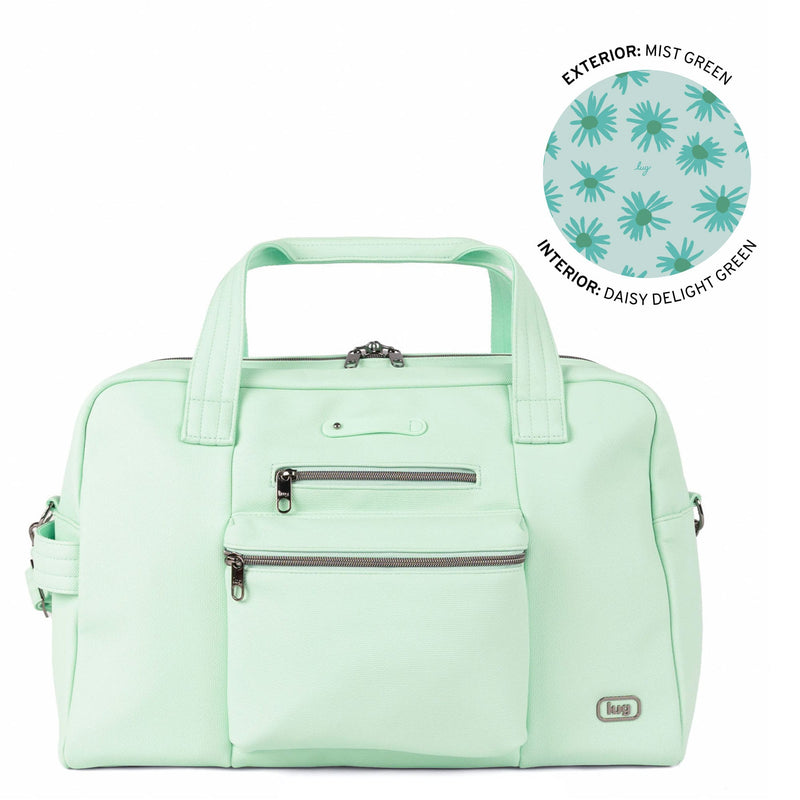 LUG - Charger Matte Luxe VL Overnight Bag with Charm Bar