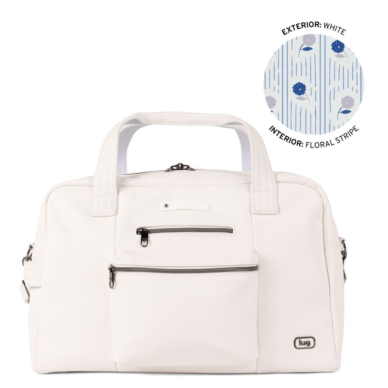 LUG - Charger Matte Luxe VL Overnight Bag with Charm Bar