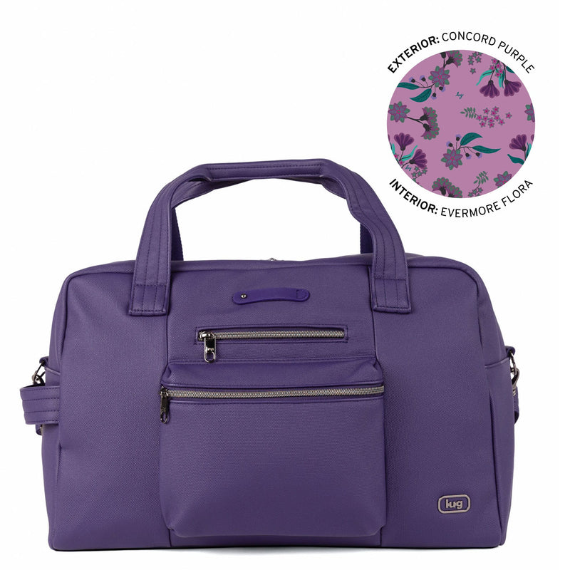 LUG - Charger Matte Luxe VL Overnight Bag with Charm Bar
