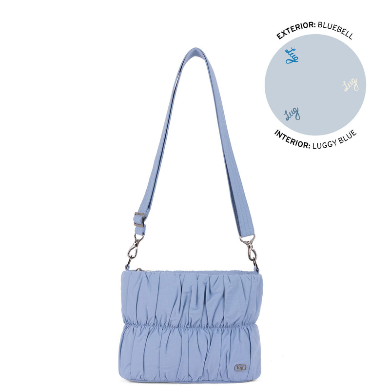 LUG - Flounce CloudGo Ruched Crossbody Bag