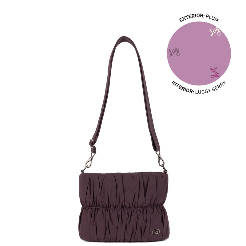 LUG - Flounce CloudGo Ruched Crossbody Bag