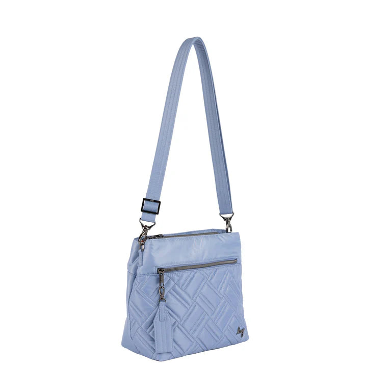 LUG - Double Dip Crossbody Bag - BLUEBELL