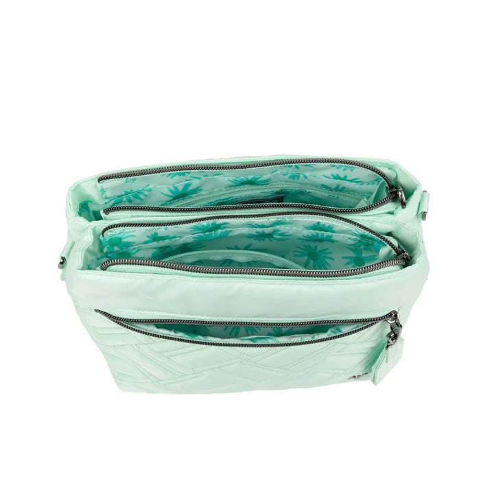 LUG - Double Dip Crossbody Bag - MIST GREEN