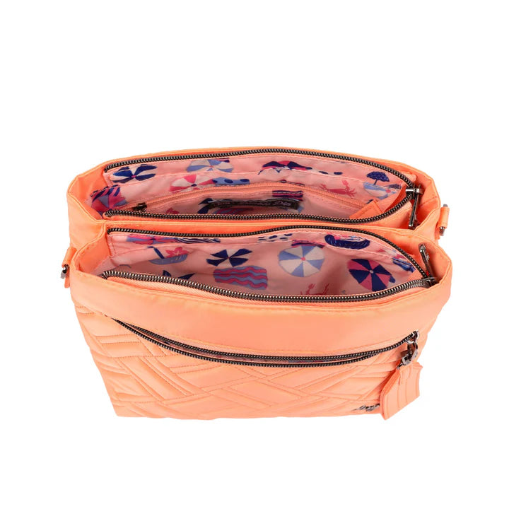 LUG - Double Dip Crossbody Bag - MELON GLOW