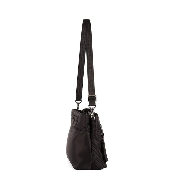 LUG - Double Dip Crossbody Bag - BLACK