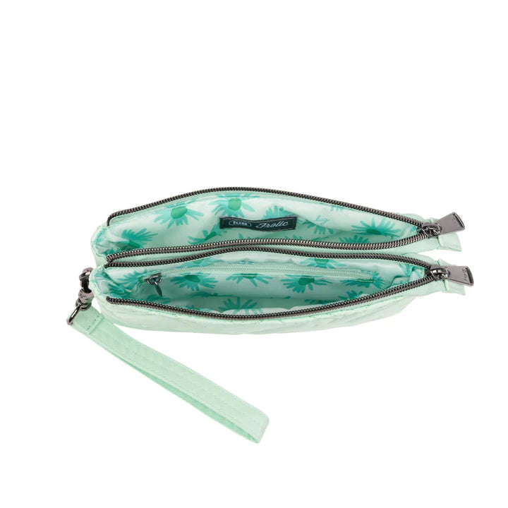 LUG - Frolic RFID Wristlet - MIST GREEN