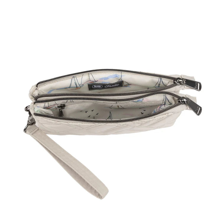 LUG - Frolic RFID Wristlet - PEBBLE