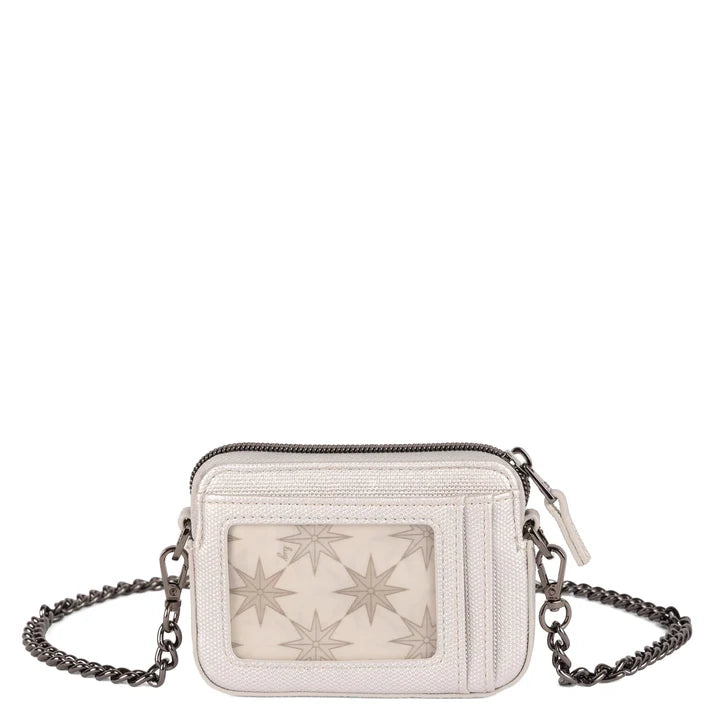 LUG - Juke Matte Luxe VL Mini Bag - METALLIC SILVER