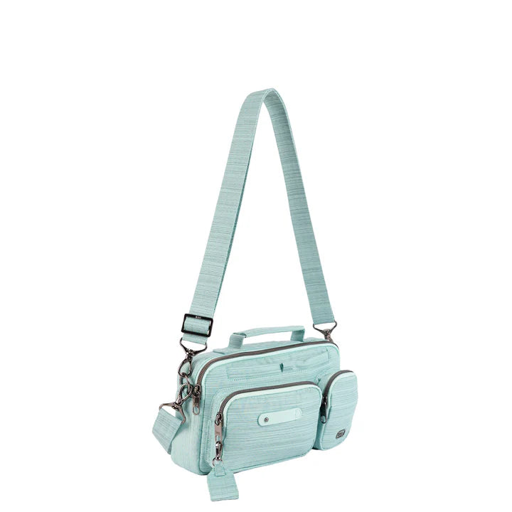 LUG - Switcheroo SE Crossbody Bag - BRUSHED AQUAMARINE