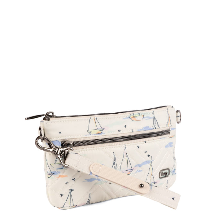 LUG - Super Metro XL Wristlet with Charm Bar - SMOOTH SAILING