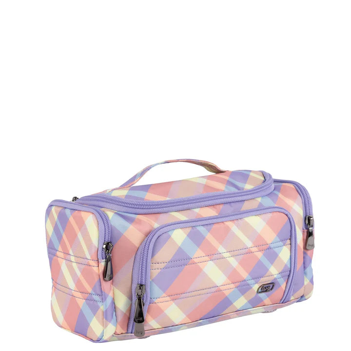 LUG - Trolley Medium 2 Cosmetic Case - SUMMER PLAID